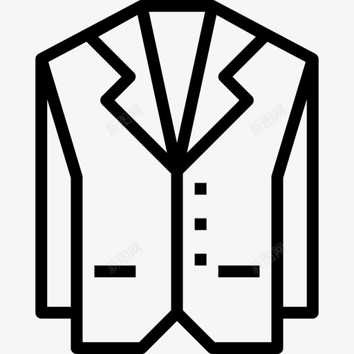西服婚礼75直系图标svg_新图网 https://ixintu.com 婚礼75 直系 西服