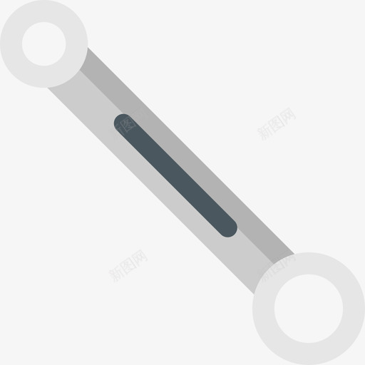 4号工具箱平头扳手图标svg_新图网 https://ixintu.com 4号工具箱平头扳手