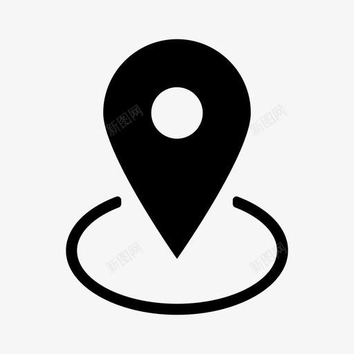 位置区域地点图标svg_新图网 https://ixintu.com 位置 区域 地点 物流配送标志