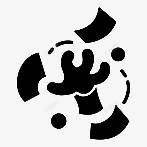 抓钱卡通手势图标svg_新图网 https://ixintu.com 卡通 卡通手势 手 手势 手掌 抓钱