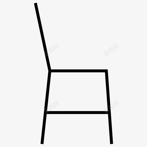 椅子家具座椅图标svg_新图网 https://ixintu.com 家具 座椅 椅子 餐厅
