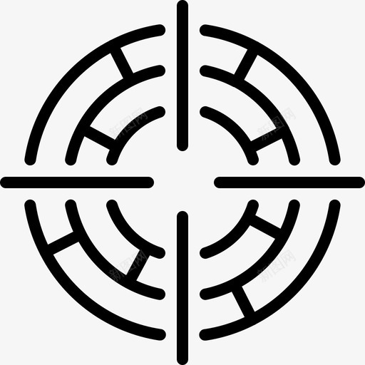焦点目标取景器图标svg_新图网 https://ixintu.com 取景器 焦点 目标
