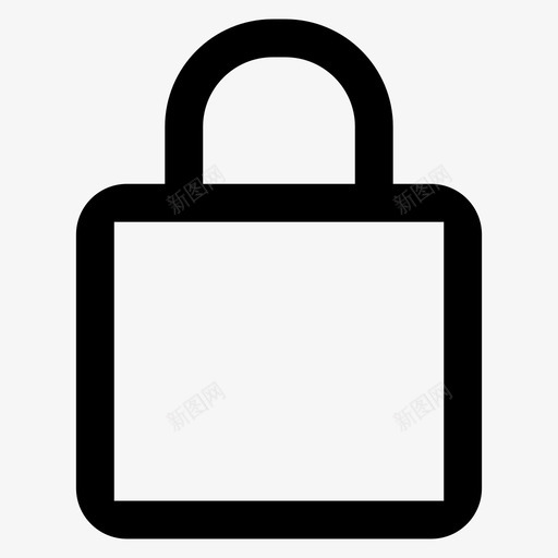 锁车svg_新图网 https://ixintu.com 锁车