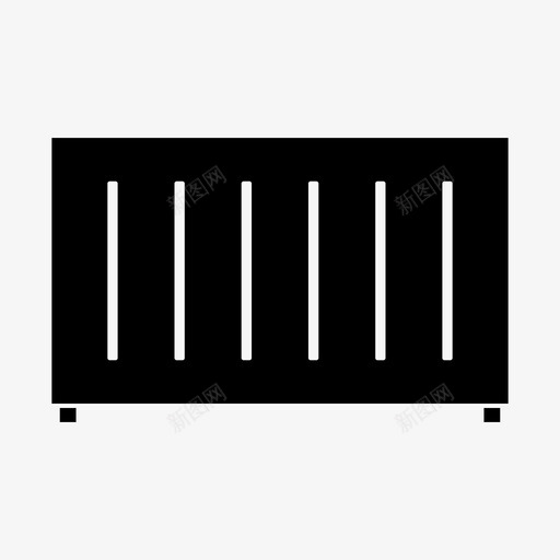 集装箱箱子货物图标svg_新图网 https://ixintu.com 包装 套件 物流交付标志 箱子 货物 集装箱
