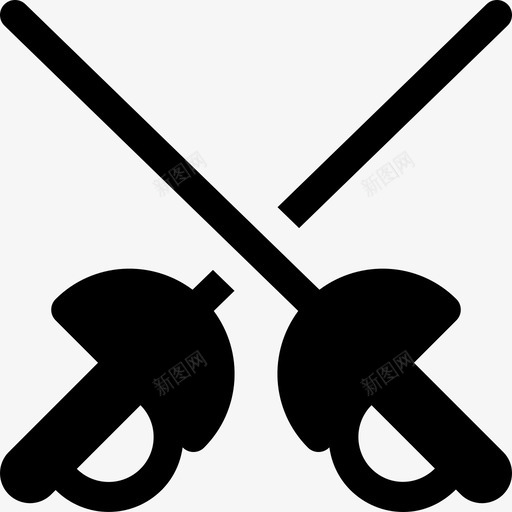 剑武学5填充图标svg_新图网 https://ixintu.com 剑 填充 武学5