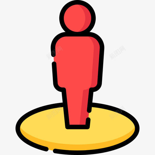 街景导航地图2线性颜色图标svg_新图网 https://ixintu.com 导航地图2 线性颜色 街景