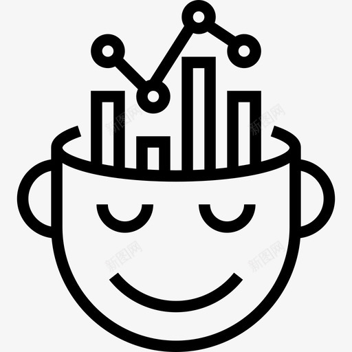 分析现代投资线性图标svg_新图网 https://ixintu.com 分析 现代投资 线性