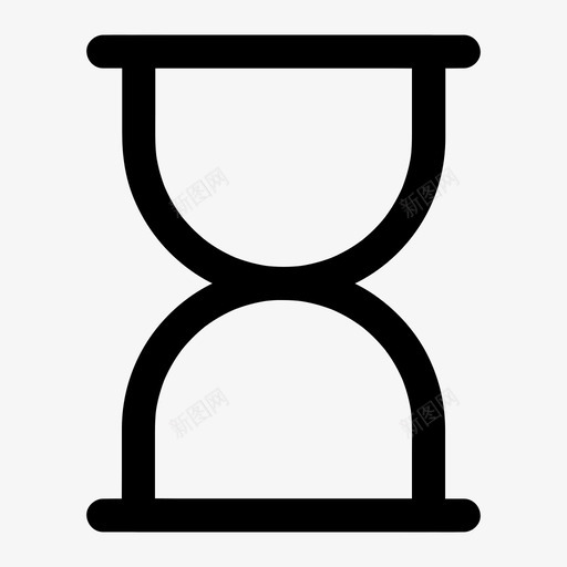 沙漏沙表时间线图标svg_新图网 https://ixintu.com 所有尺寸的基本图标 时间线 沙漏 沙表 等待 计时器
