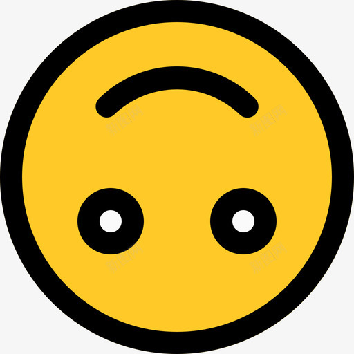 微笑表情符号26线性颜色图标svg_新图网 https://ixintu.com 微笑 线性颜色 表情符号26