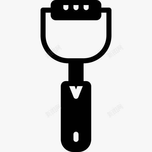 捣碎器厨房物品2填充图标svg_新图网 https://ixintu.com 厨房物品2 填充 捣碎器