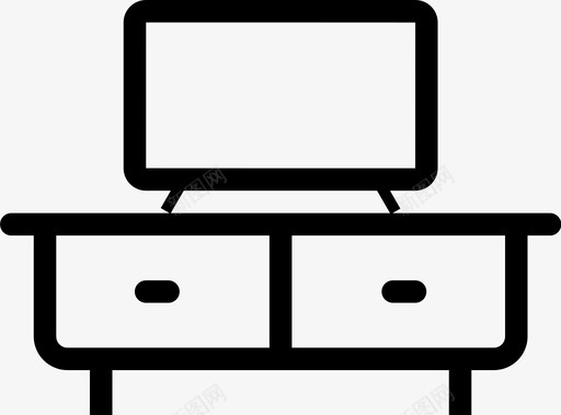 电视柜svg_新图网 https://ixintu.com 电视柜