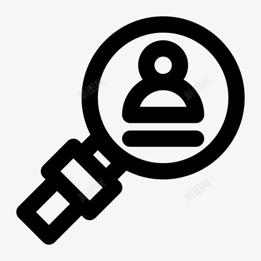 人员搜索帐户探索图标svg_新图网 https://ixintu.com 人员搜索 帐户 探索 查找
