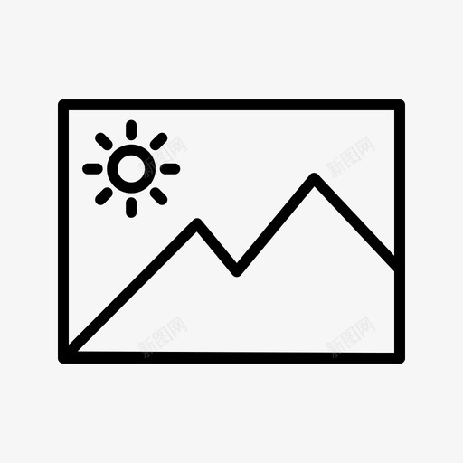图库图像线条图标svg_新图网 https://ixintu.com 图像 图库 线条图标