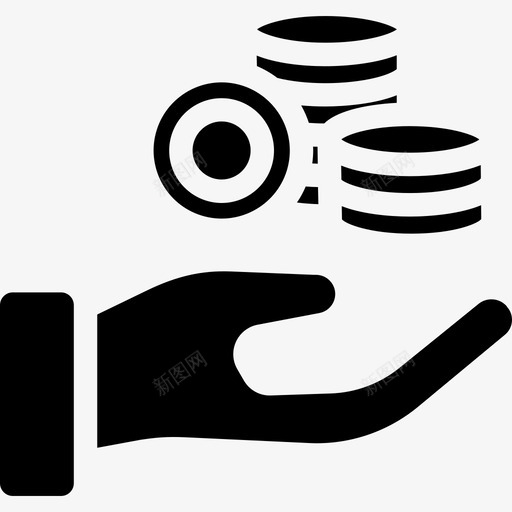 得到钱银行和金融14坚实图标svg_新图网 https://ixintu.com 坚实 得到钱 银行和金融14