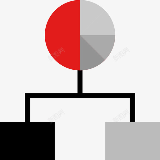 组织结构图团队合作6扁平图标svg_新图网 https://ixintu.com 团队合作6 扁平 组织结构图