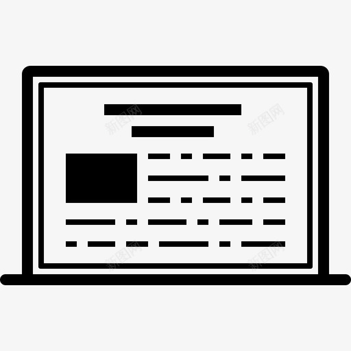 演示文稿业务图信息图图标svg_新图网 https://ixintu.com 业务图 信息图 演示文稿 笔记本电脑 笔记本电脑上的演示文稿