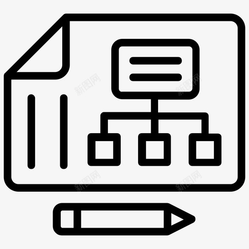 业务方案流程图项目管理图标svg_新图网 https://ixintu.com 业务方案 产品管理行图标 工作流规划 战略计划 流程图 项目管理 项目计划