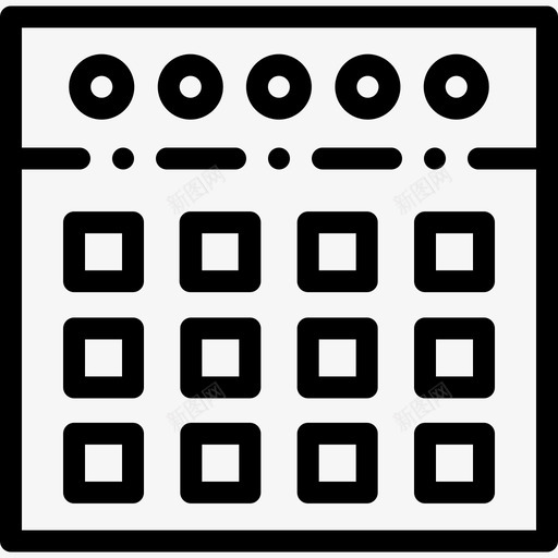 混合器风景艺术13线性图标svg_新图网 https://ixintu.com 混合器 线性 风景艺术13