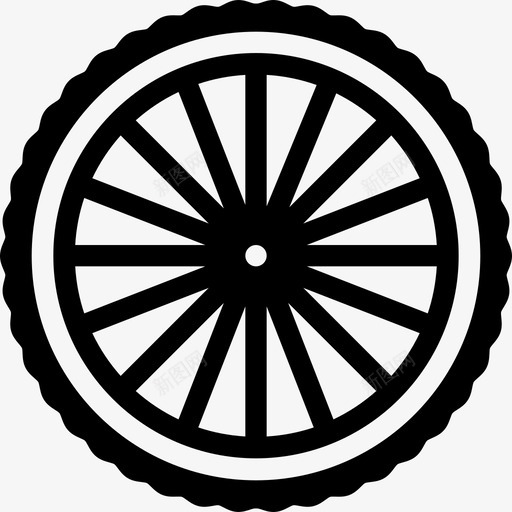 车轮自行车部件2加注图标svg_新图网 https://ixintu.com 加注 自行车部件2 车轮