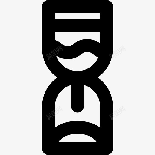沙漏电脑游戏线状图标svg_新图网 https://ixintu.com 沙漏 电脑游戏 线状