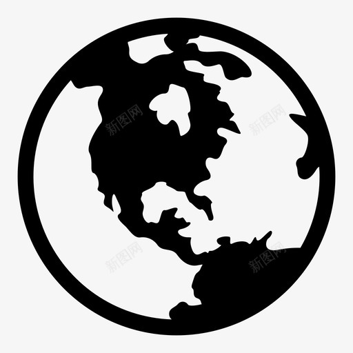 地球地理行星图标svg_新图网 https://ixintu.com 世界 世界地图 地球 地球链接报警耳机刷罗盘焦点咖啡 地理 行星