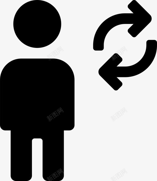 人类化身身体图标svg_新图网 https://ixintu.com 人填充 人类 化身 同步 更新 身体