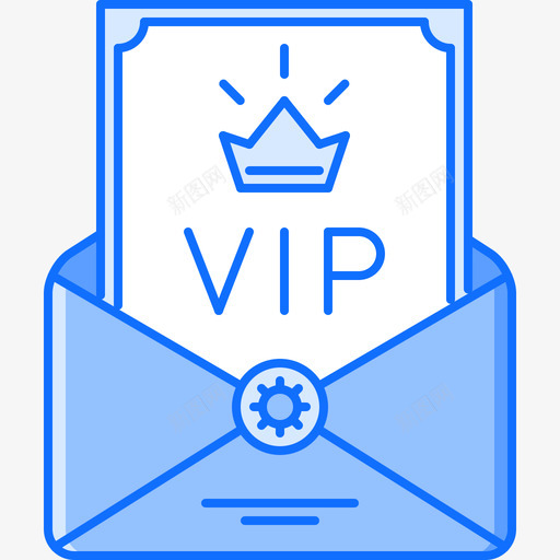 Vip18号酒吧蓝色图标svg_新图网 https://ixintu.com 18号酒吧 Vip 蓝色
