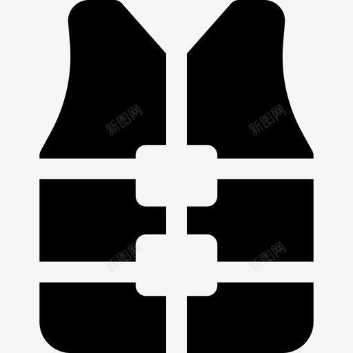 救生衣夏季15填充图标svg_新图网 https://ixintu.com 填充 夏季15 救生衣