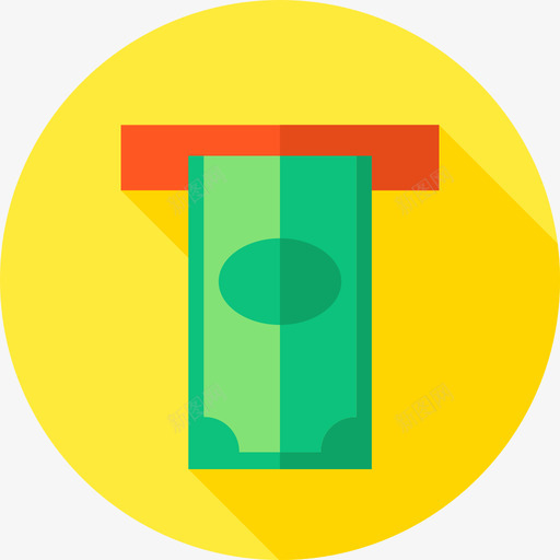 Atm经济型8扁平图标svg_新图网 https://ixintu.com Atm 扁平 经济型8