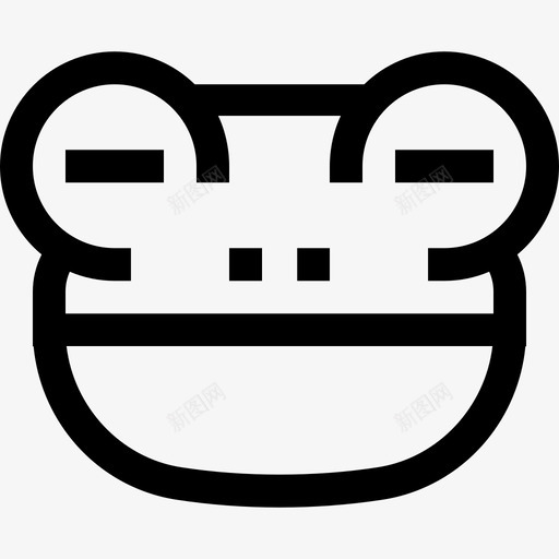 青蛙动物园3直系图标svg_新图网 https://ixintu.com 动物园3 直系 青蛙