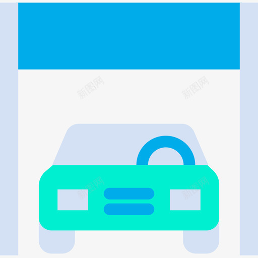 车库汽车2公寓图标svg_新图网 https://ixintu.com 公寓 汽车2 车库