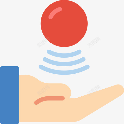 心灵遥控未来科技3扁平图标svg_新图网 https://ixintu.com 心灵遥控 扁平 未来科技3