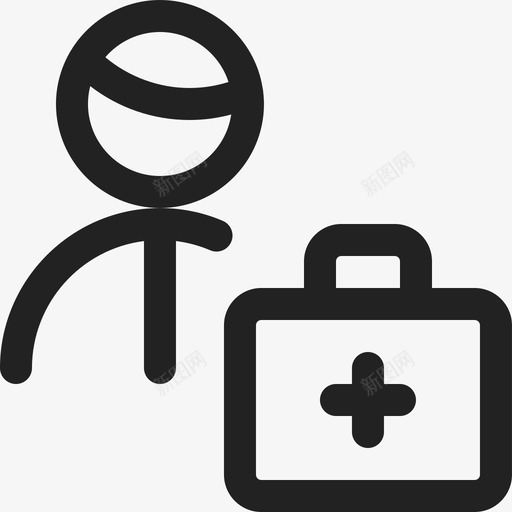 医生急救箱药品图标svg_新图网 https://ixintu.com 医生 急救箱 药品