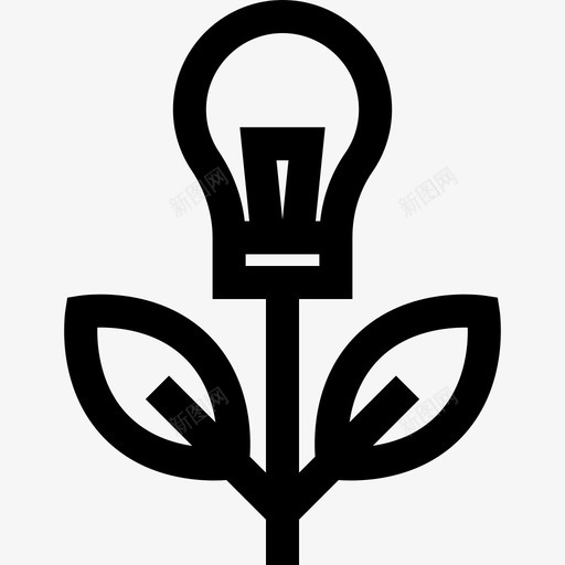 绿色能源可再生能源13线性图标svg_新图网 https://ixintu.com 可再生能源13 线性 绿色能源