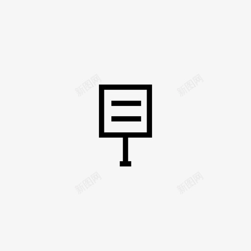 布告板图标svg_新图网 https://ixintu.com 图标 布告板