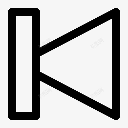 上一页多媒体播放器图标svg_新图网 https://ixintu.com 上一页 多媒体 播放器 播放器多媒体 流媒体 视频