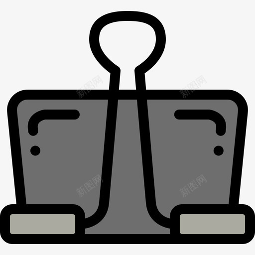 回形针学习22线颜色图标svg_新图网 https://ixintu.com 回形针 学习22 线颜色