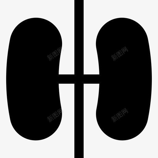 肺兽医2填充图标svg_新图网 https://ixintu.com 兽医2 填充 肺