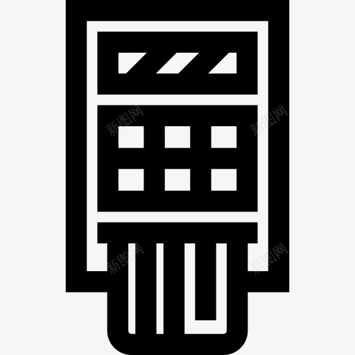 卡片机电子商务24线性图标svg_新图网 https://ixintu.com 卡片机 电子商务24 线性