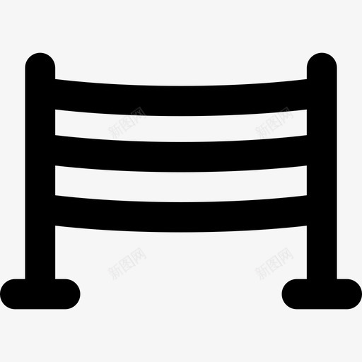 排球网运动型31直线型图标svg_新图网 https://ixintu.com 排球网 直线型 运动型31