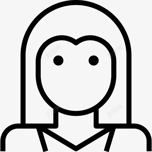 女人阿凡达42直系图标svg_新图网 https://ixintu.com 女人 直系 阿凡达42
