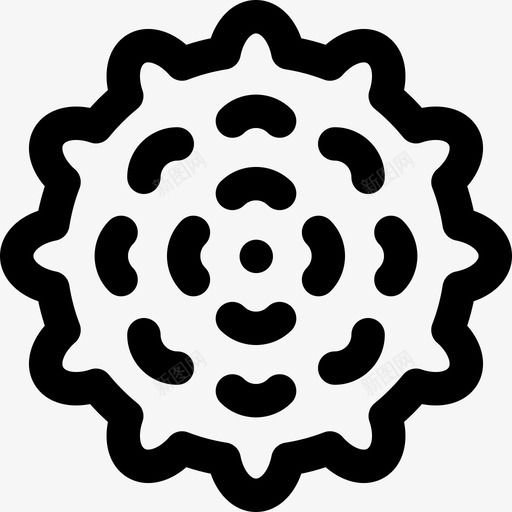 按摩球理疗3线状图标svg_新图网 https://ixintu.com 按摩球 理疗3 线状