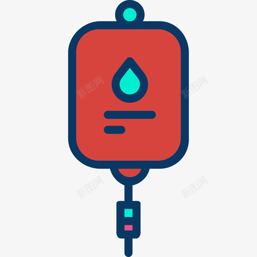 输血医生商店线颜色图标svg_新图网 https://ixintu.com 医生商店 线颜色 输血