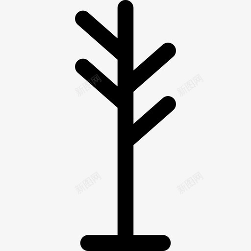 衣架家用电器和家具3填充图标svg_新图网 https://ixintu.com 填充 家用电器和家具3 衣架
