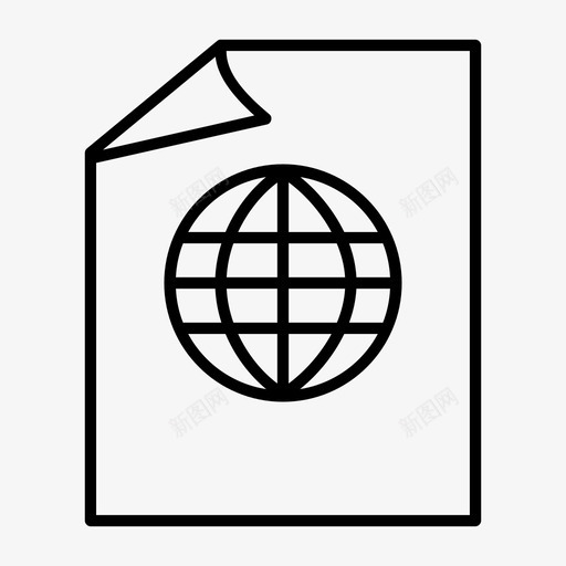 合同协议业务图标svg_新图网 https://ixintu.com 业务 协议 合同 在线 文档 文档精简