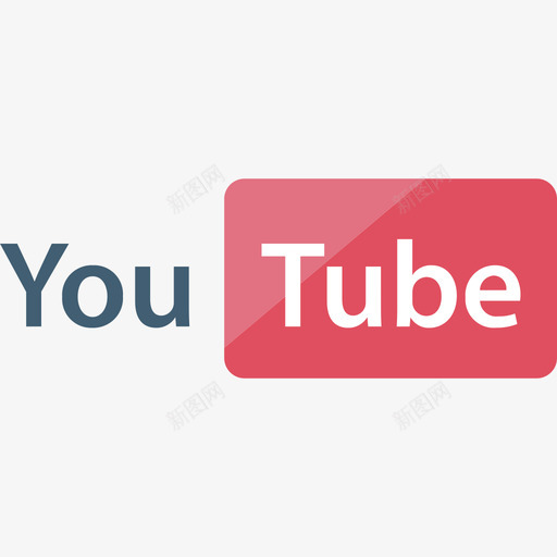 Youtube网页27平面图标svg_新图网 https://ixintu.com Youtube 平面 网页设计27