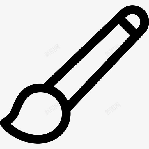 画笔编辑工具11线性图标svg_新图网 https://ixintu.com 画笔 矢量编辑工具11 线性