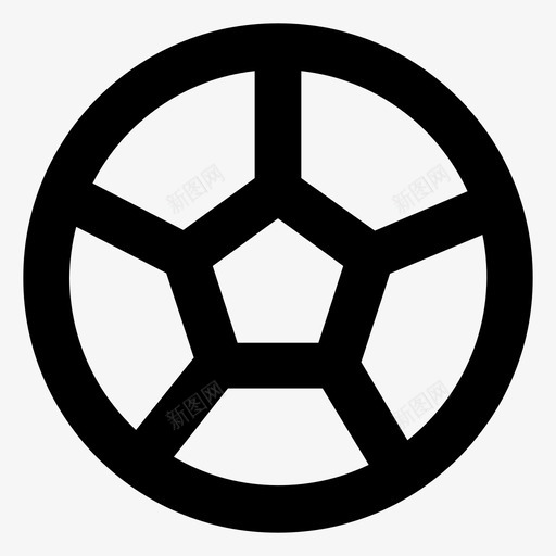 足球运动足球和足球2线图标svg_新图网 https://ixintu.com 足球 足球和足球2线 运动