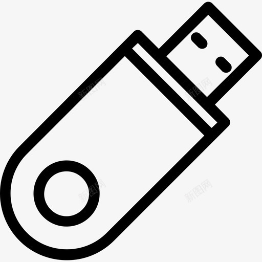 Usb小工具和设备线性图标svg_新图网 https://ixintu.com Usb 小工具和设备 线性