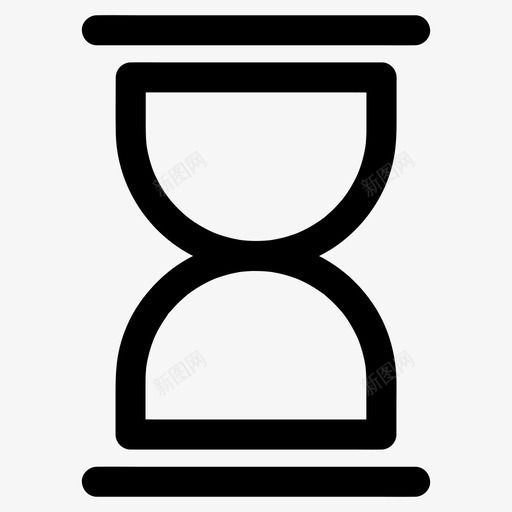 沙漏沙表时间线图标svg_新图网 https://ixintu.com 所有尺寸的基本图标 时间线 沙漏 沙表 等待 计时器